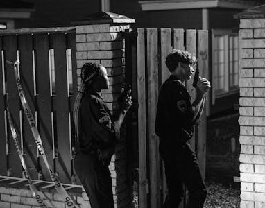 police search home
