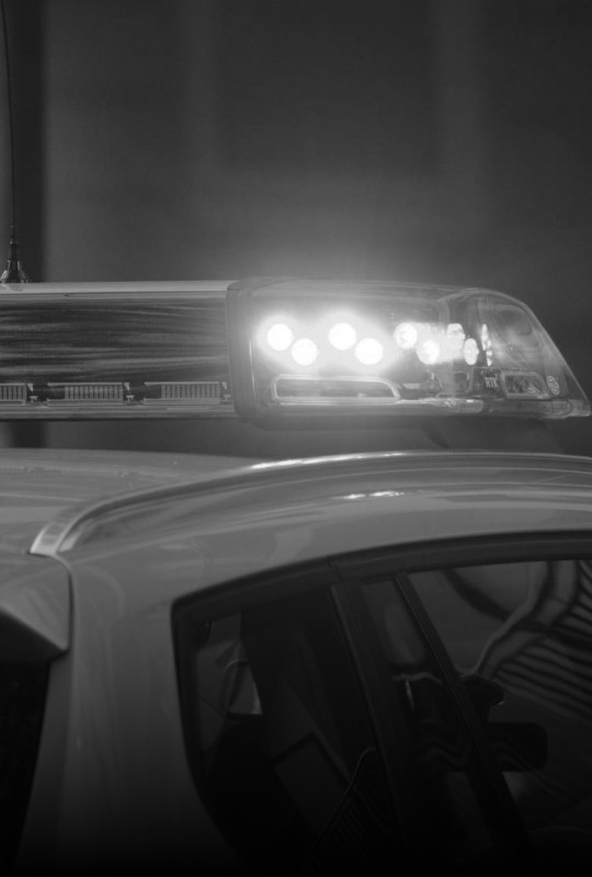 police car